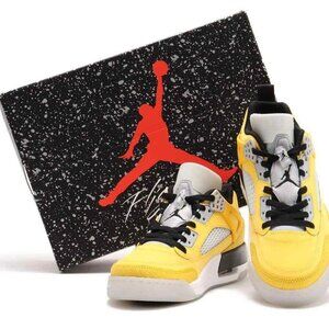 Jordan Spizike Low🔥Sz 10 NIB Men's Casual Shoes Yellow Maize HF4319-741